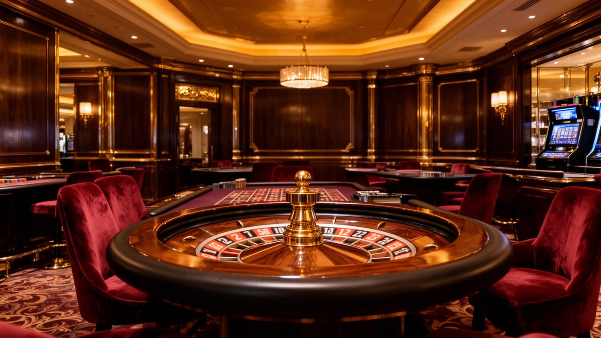Boutique casino floor at Talisay Highlands